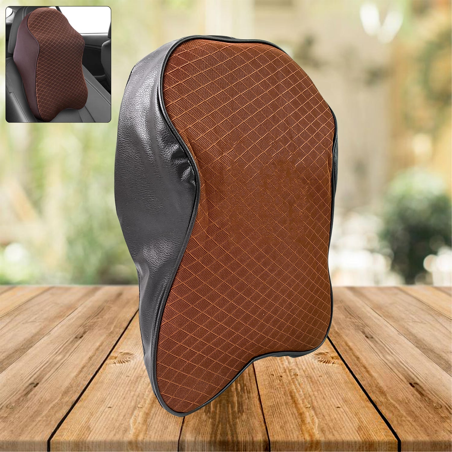 Say Goodbye to Neck Pain: Memory Foam Car Neck Pillow for Drivers (1 Pc, Mix Color) Say Goodbye to Neck Pain: Memory Foam Car Neck Pillow for Drivers (1 Pc, Mix Color)